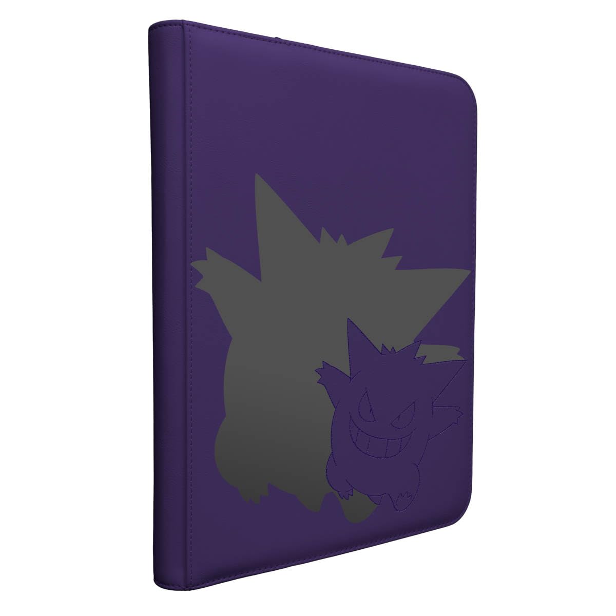 Ultra Pro Pokemon Elite Series Gengar 9-Pocket Zippered PRO Binder - Holds 360 Cards | Purple