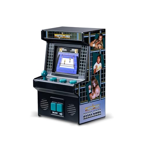 Arcade Classics Mini WWE – Retro Handheld Game with Joystick, Full-Color Display 10