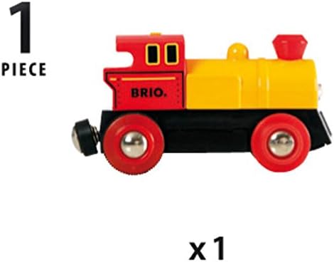 BRIO World Two Way Battery Powered Engine Train - Forward/Reverse Motion for Kids 3+