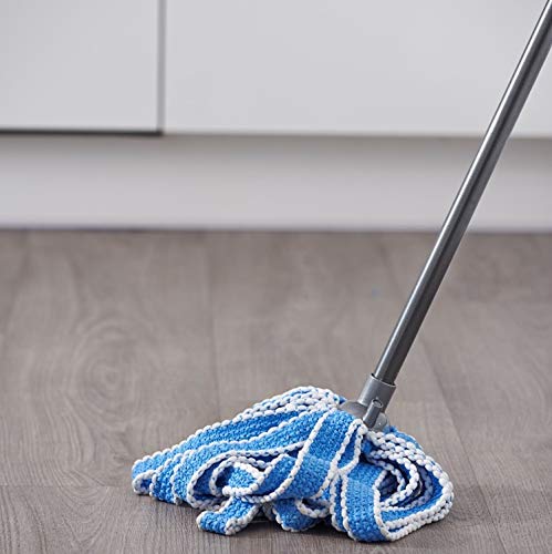 Addis Microfibre Mega Mop - Wet & Dry Floor Mop with 3-Piece Screw Fit Handle