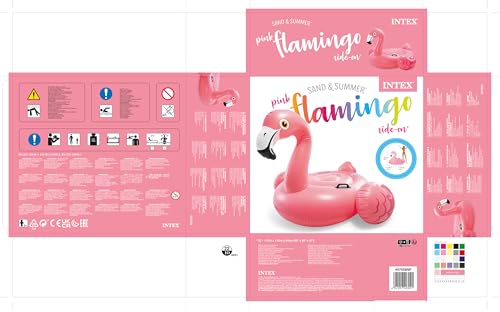 Intex - Inflatable Flamingo Pool Float - 142x137x97 cm 10
