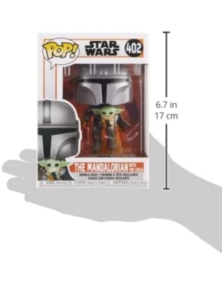 Star Wars El mandaloriano con el niño Funko 50959 Pop. Vinilo # 402