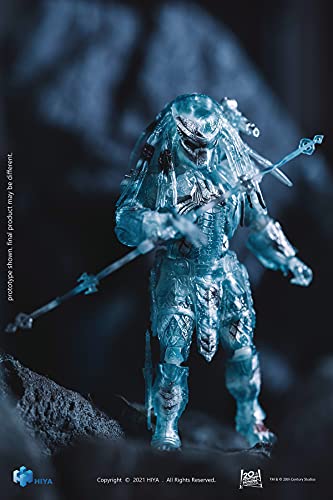 Diamond Select Hiya Toys - AVP Active Camouflage Scar 1/18 Scale Figure - Collectible Action Figure for Ages 3+