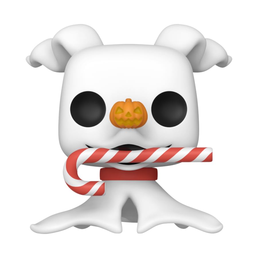 Funko Pop! Disney The Nightmare Before Christmas - Zero with Candy Cane Vinyl Figure (72387)