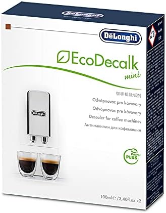 De'Longhi EcoDecalk Mini 2 x 100ml Descaler (DLSC200)