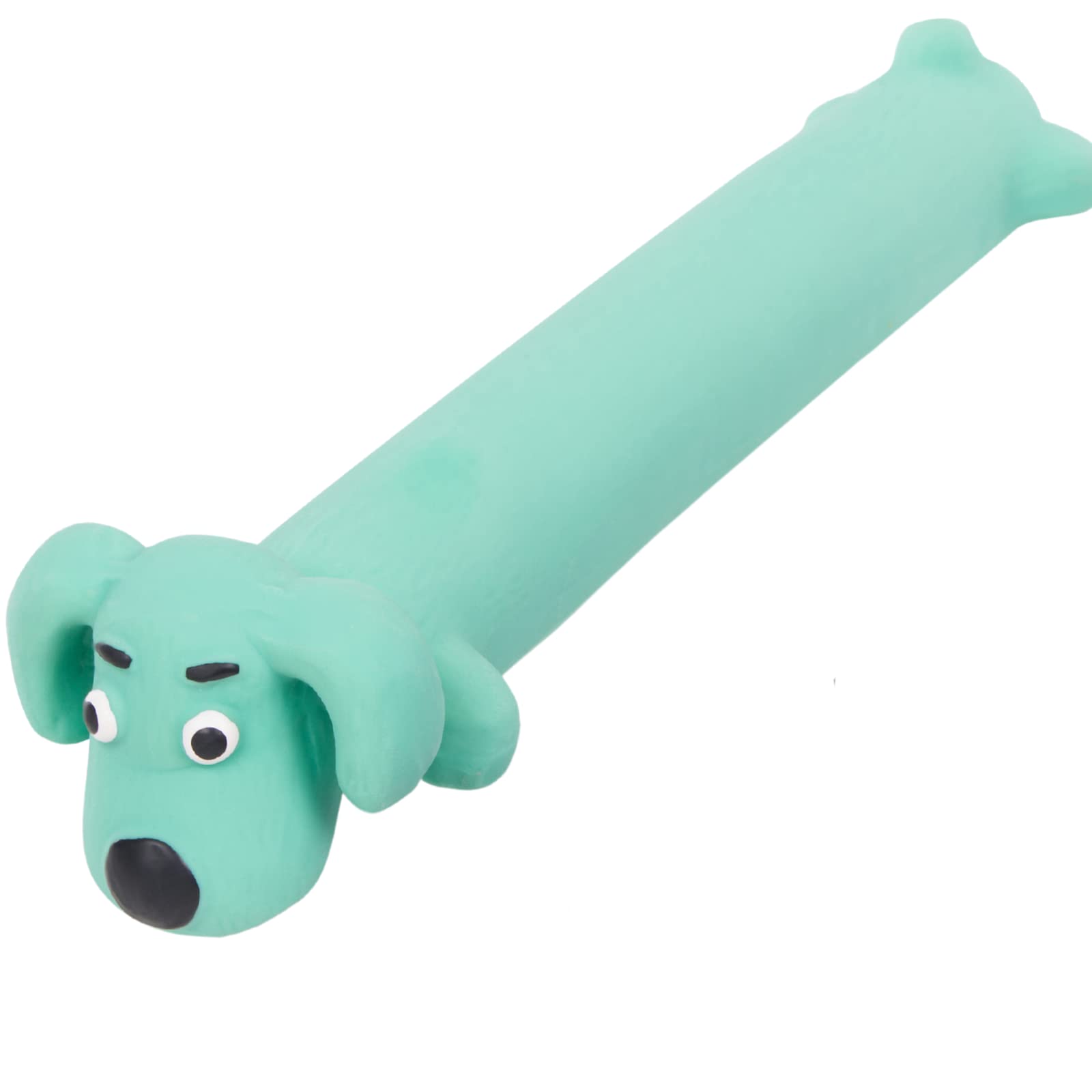 Petface Soft Latex Loofah Chew Toy - Squeaker Included | Water Resistant | Assorted Color 4