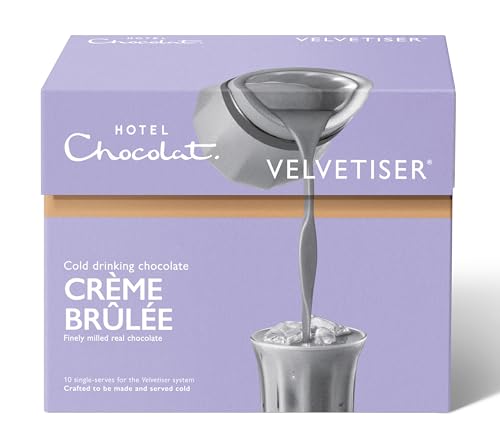 Hotel Chocolat - Crème Brûlée Cold Drinking Chocolate Sachets for Velvetiser 7