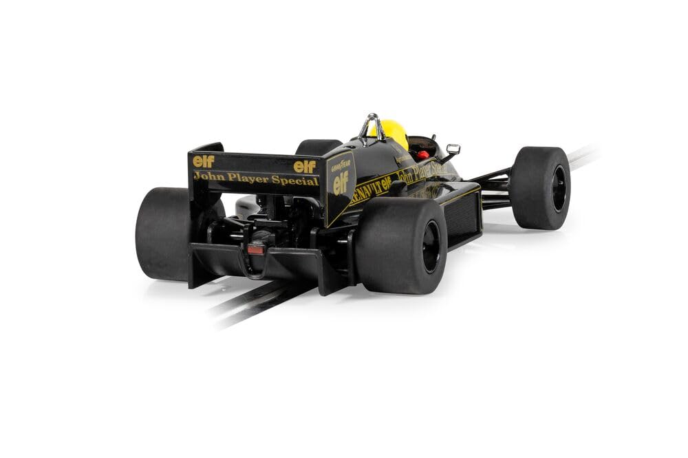 Scalextric C4529 Lotus 98T Ayrton Senna Slot Car | 1:32 Scale | Magnatraction 4