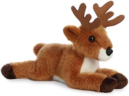 Aurora Mini Flopsie Deer - 8in Soft Plush Toy for Babies & Kids