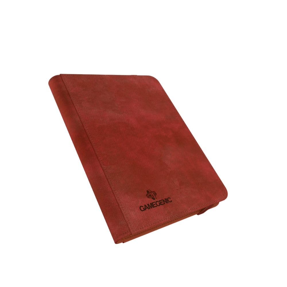 Gamegenic Prime Album (8-Pocket) - Red ColorMatch Lining | Holds 160 Double-Sleeved Cards 1