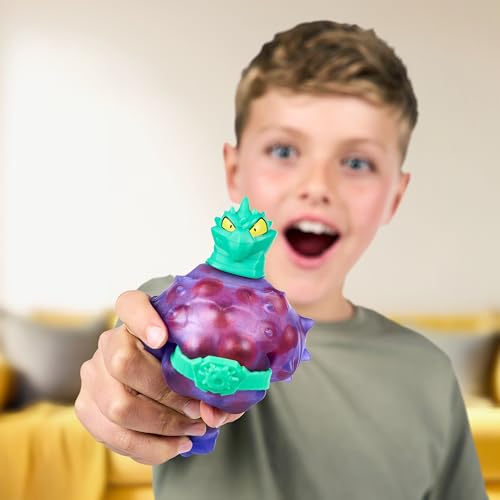 Heroes of Goo Jit Zu Meteor Madness Battle Cacticus Action Figure | Stretches 3x Size | Includes Thunder Spear 3