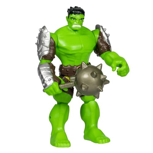 Marvel Press MixMashers Hulk Custom Deluxe Action Figure with Thanos Parts | 5-inch Scale | Ages 4+ 12
