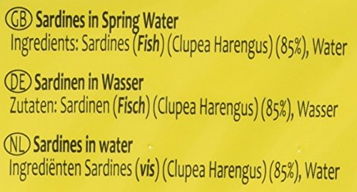 Tropical Sun Foods Canadian Style Sardines in Spring Water, Pack of 12 10