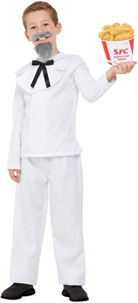 Smiffys Captain Cluck Costume for Boys