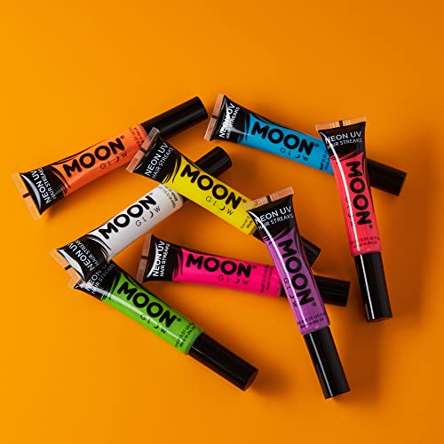 Máscara de pestañas Moon Glow Neon UV 15 ml ¡El rojo brilla intensamente bajo la luz ultravioleta!