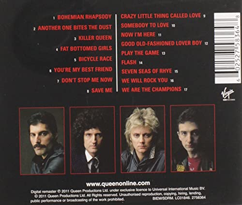 Queen - Greatest Hits I (2011 Remaster) Audio CD 2