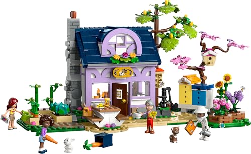 LEGO Friends Beekeepers’ House and Flower Garden Playset - 1161-Piece Building Set with 4 Mini Dolls, Cat and Rabbit Figures for Ages 12+ 20