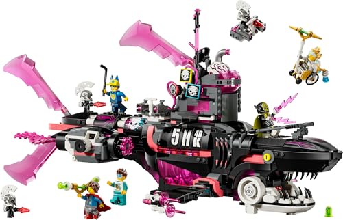 LEGO DREAMZzz Nightmare Shark Submarine Toy 71500 - 2in1 Modular Set for Ages 9+ 10