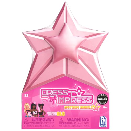 Dress To Impress Mystery Models Series 2 - Collectible Posable Dolls with Display Capsule & DLC Code 10