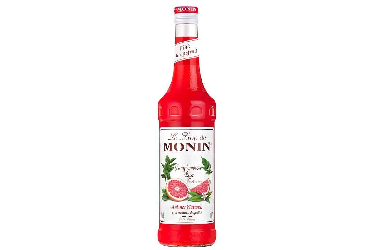 Monin Premium Pink Grapefruit Syrup - Sweet & Juicy Flavor | 700ml Glass Bottle | Vegan 1