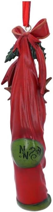 Nemesis Now Magical Arrival Hanging Ornament (AS) 13.5cm, Red