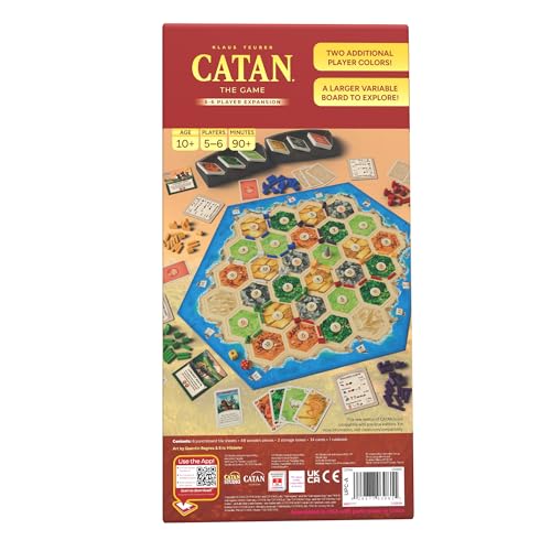 CATAN 6th Edition 5-6 Player Expansion Board Game (CN3082)