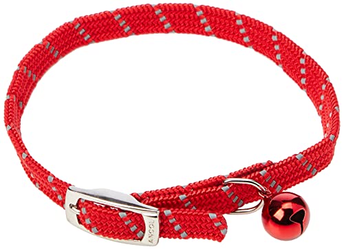 Ancol - Softweave Cat Collar Reflective Elastic Pet Collar