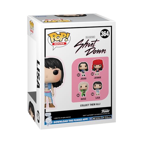 Funko Pop! Rocks BLACKPINK - Lisa Vinyl Figure (72605)