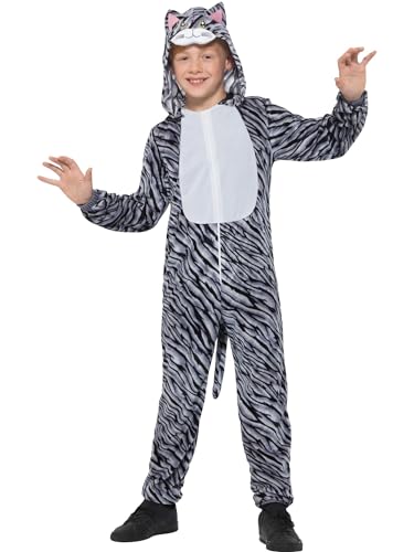 Smiffy's Tabby Cat Costume - Size S (4-6 Years) (49702S)