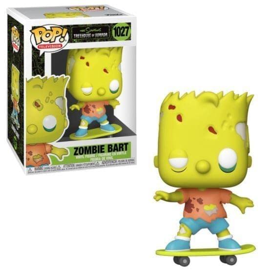 The Simpsons Treehouse of Horror Zombie Bart Funko 50139 Pop! Vinilo n. ° 1027