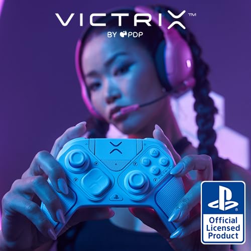 PDP Victrix Pro BFG Wireless Gaming Controller for PS5, PS4, PC - Customizable Fight Pad with Swappable Modules 20