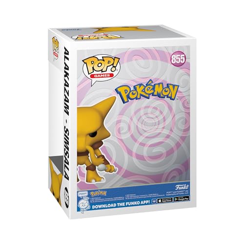 Funko POP! Games Pokémon - Abra & Alakazam Vinyl Figure (74216)