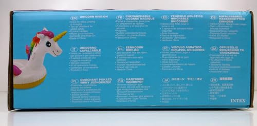 Intex - Inflatable Unicorn Pool Float - 198x140x97 cm 9