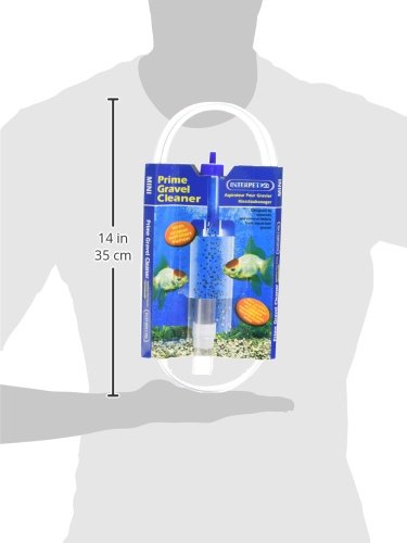 Interpet Aquarium Gravel Cleaner - Self-Start Syphon | 142cm Hose | Clear 3