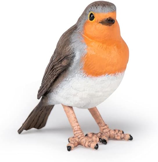Papo Robin Figurine - Realistic Garden Bird Model for Kids 3+ 3