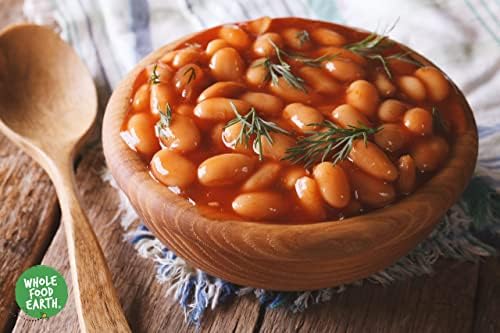 Wholefood Earth Haricot Beans - 1 kg Pack | GMO Free | High Fibre 5