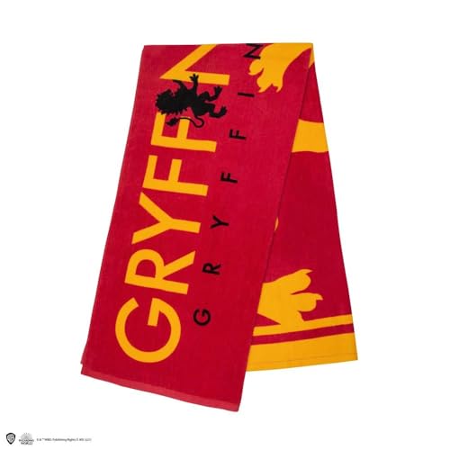 Cinereplicas - Harry Potter Gryffindor Beach Towel - Officially Licensed