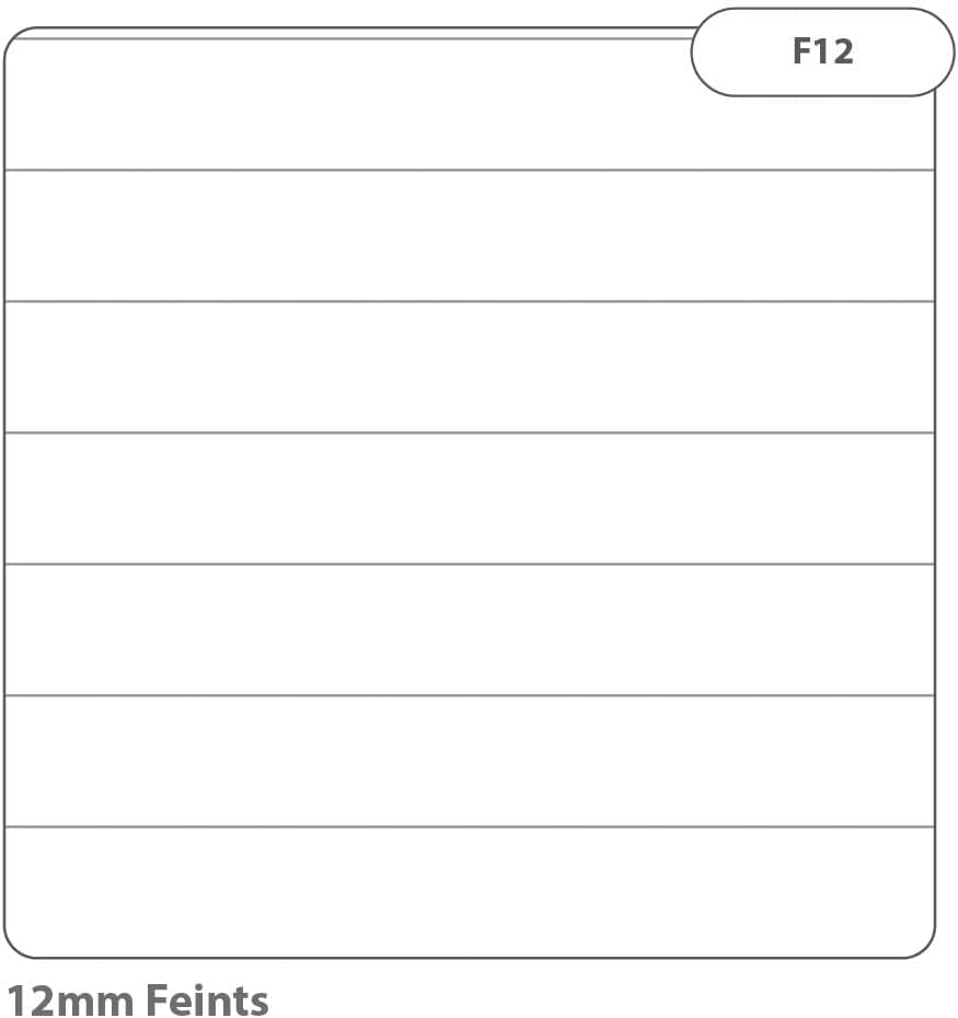 Rhino Composition Notebooks - 8 x 6.5 Inch, 48-Page, 12mm Lined, Dark Blue Cover, 10-Pack 6