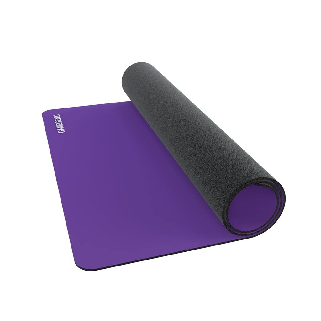 Gamegenic Prime 2mm Playmat - Purple | Anti-Slip Backing | Card Protection 2