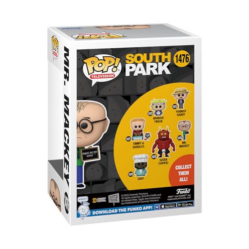 Funko Pop! TV South Park - Mr. Mackey Vinyl Figure with Sign (75672)