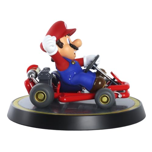 First4Figures Mario Kart Mario PVC Figurine Statuette (MARIO KART - Mario - Statuette Standard)