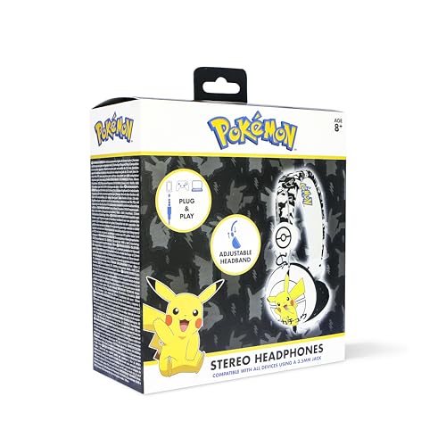 The Pokemon Company International Pikachu Tween Foldable Headphones (PK0603)