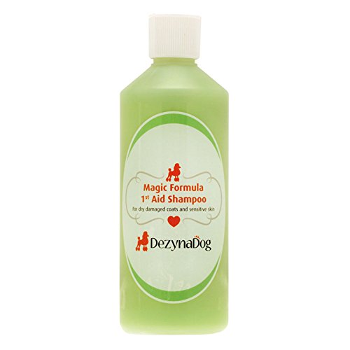 Dezynadog Magic Formula 1st Aid Medicated Dog Shampoo - Soothes Itchy Skin | 500 ml | Moisturizing 3