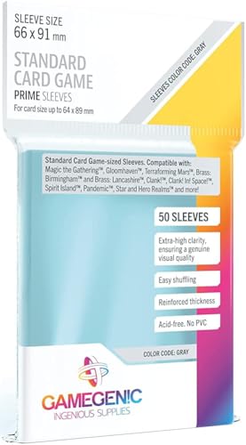 Gamegenic Prime Standard Card Game Sleeves (GG1048)