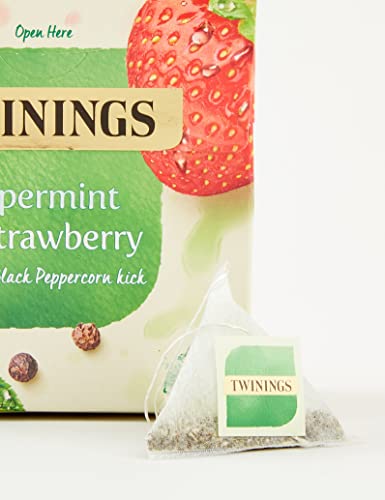 Twinings Peppermint and Strawberry Herbal Tea Bags, 20 Tea Bags 8