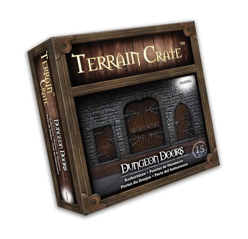 Mantic Games TerrainCrate Dungeon Doors Terrain Set (MGTC136)