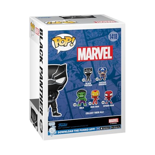 Funko Pop! Marvel Marvel Comics - Black Panther Vinyl Figure (82496)