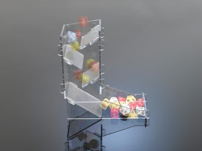 Chessex Dice Boot Dice Tower - Clear (CHX00023)