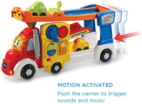VTech Toot-Toot Drivers Big Vehicle Carrier - Interactive Musical Toy for Toddlers 12M+