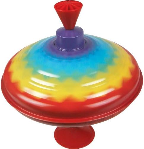 Tobar Rainbow Humming Top - Traditional Spinning Toy for Kids 12 Months & Up